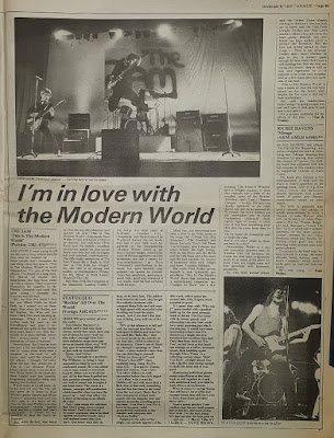 Chas de Walley's review of album This is the Modern World by The Jam