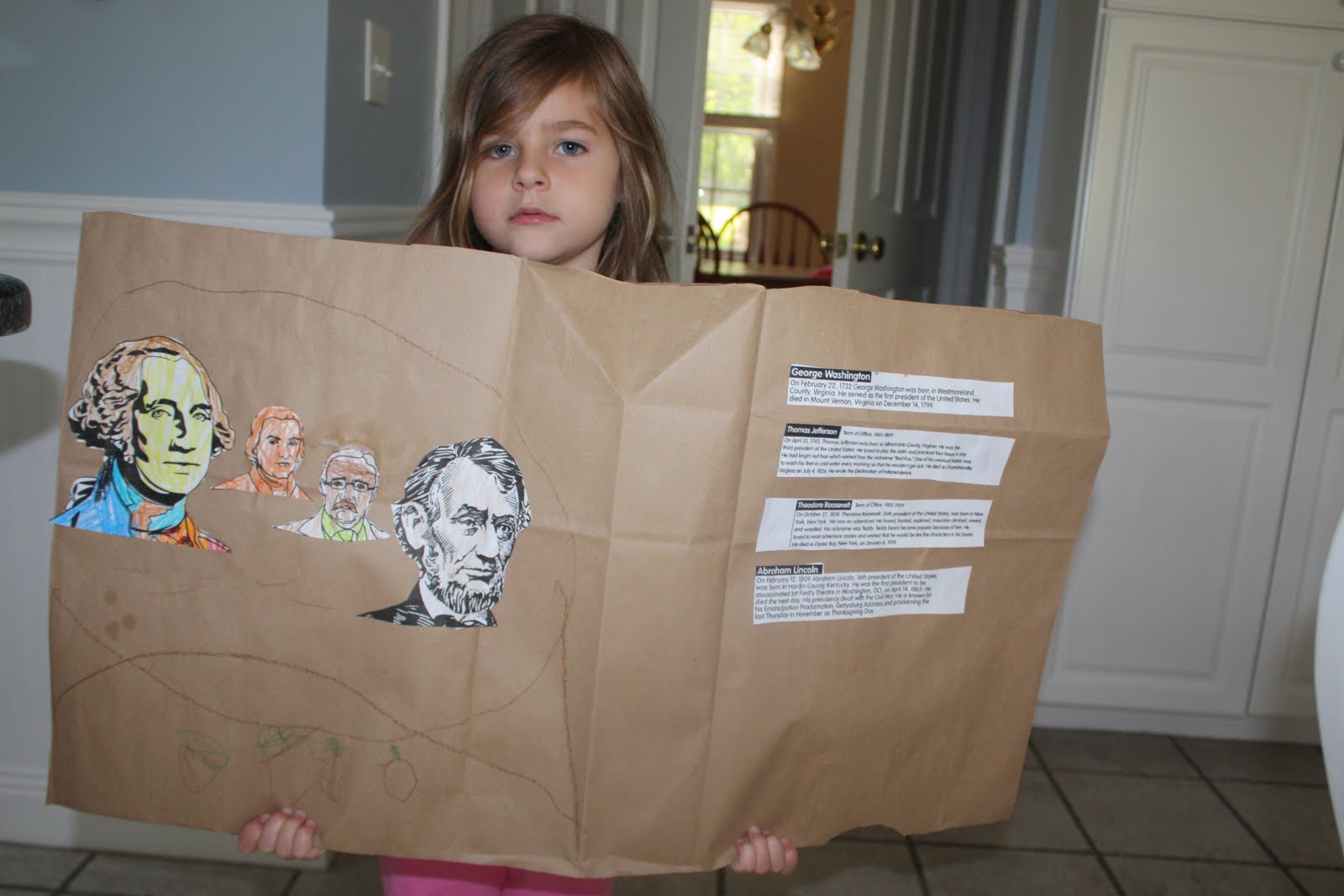 Superheroes and Princesses Mount Rushmore Craft