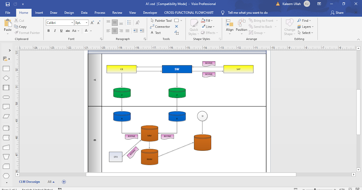 How to Group & Ungroup Shapes In Microsoft Visio?