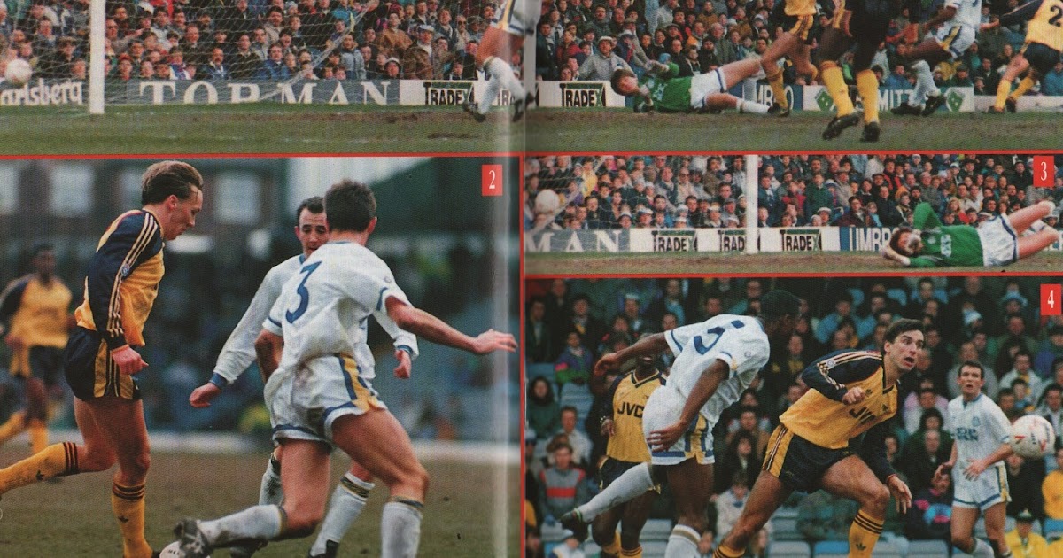 When Arsenal played Leeds four times in the 199091 FA Cup