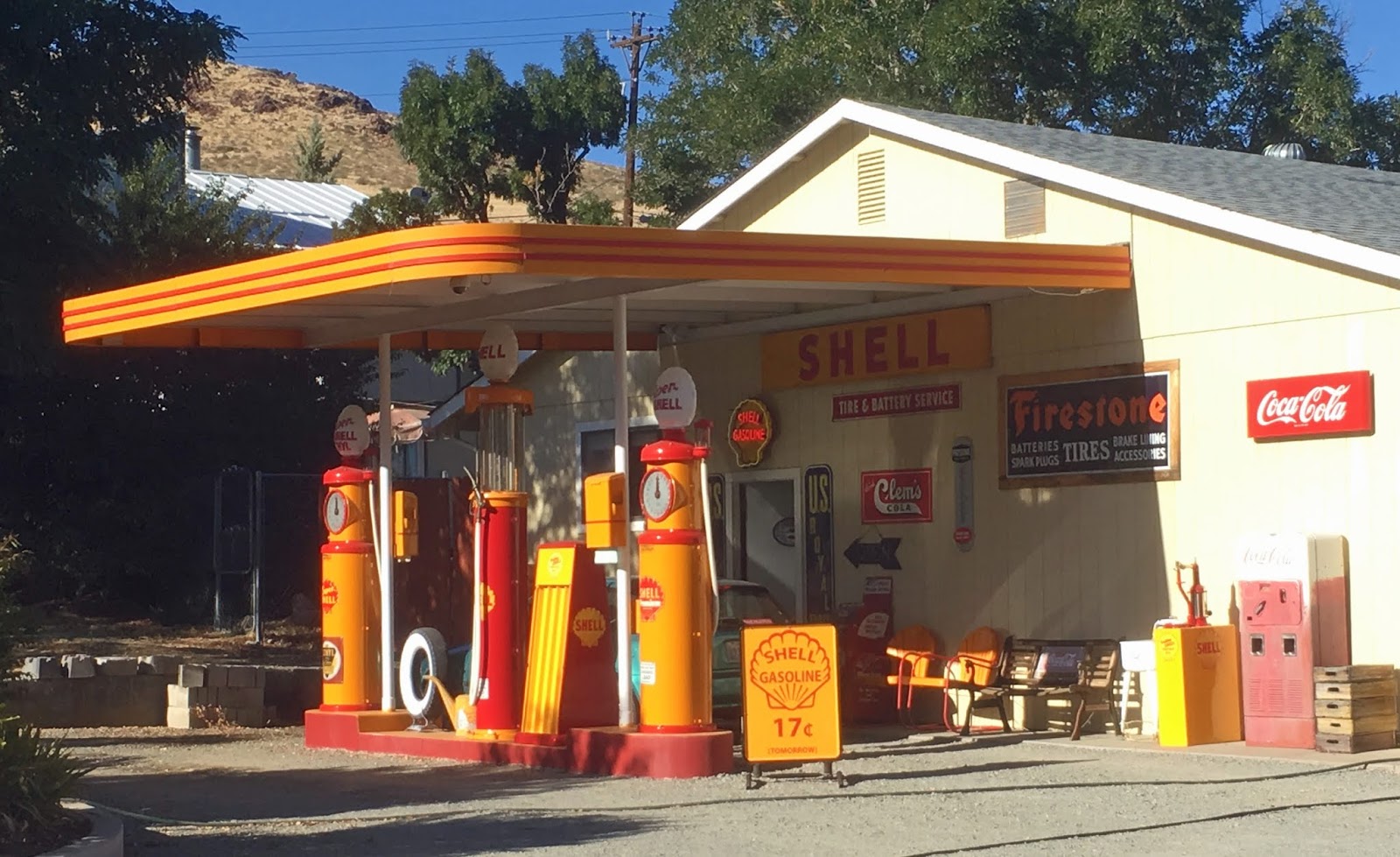 Can it happen here? Saturday scenery an affectionately remembered