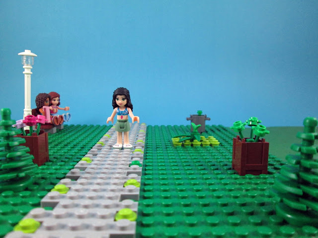 MOC LEGO jardim das Friends