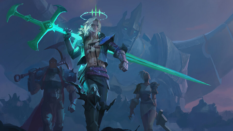 Viego LoL Art League of 4K #3380a Wallpaper PC Desktop