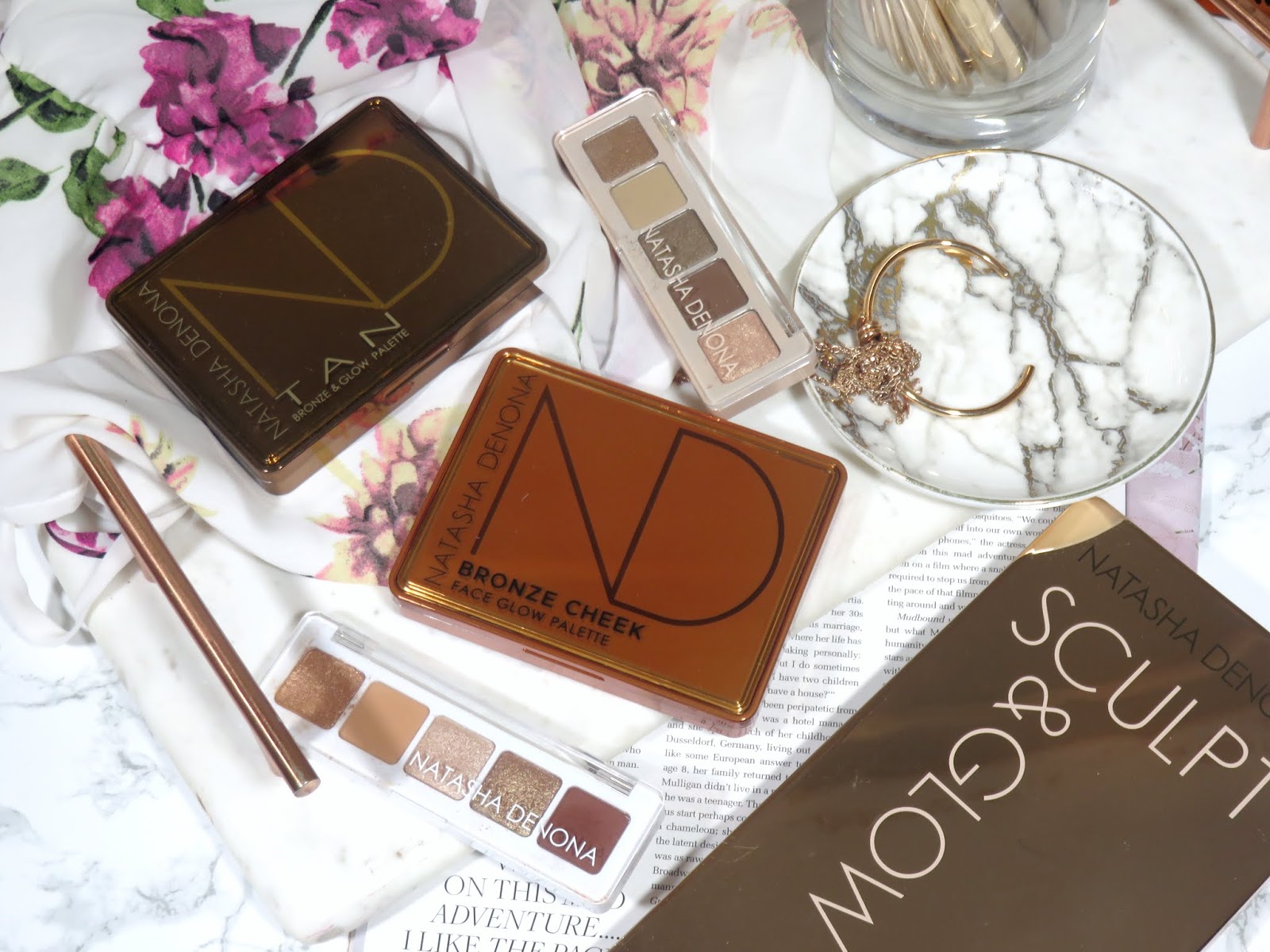 Natasha Denona Bronze Face Glow Palette Review and Swatches