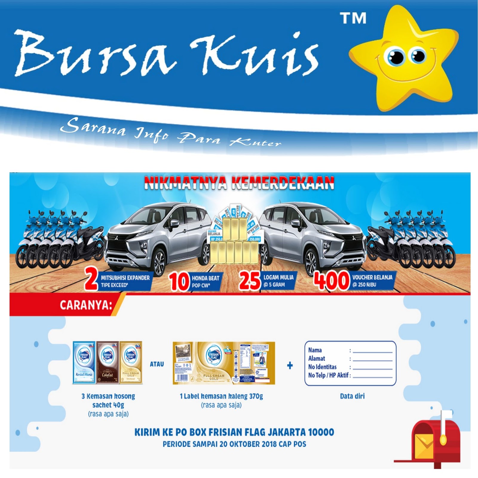 Promo Undian Frisian Flag 2018 Nikmatnya Kemerdekaan