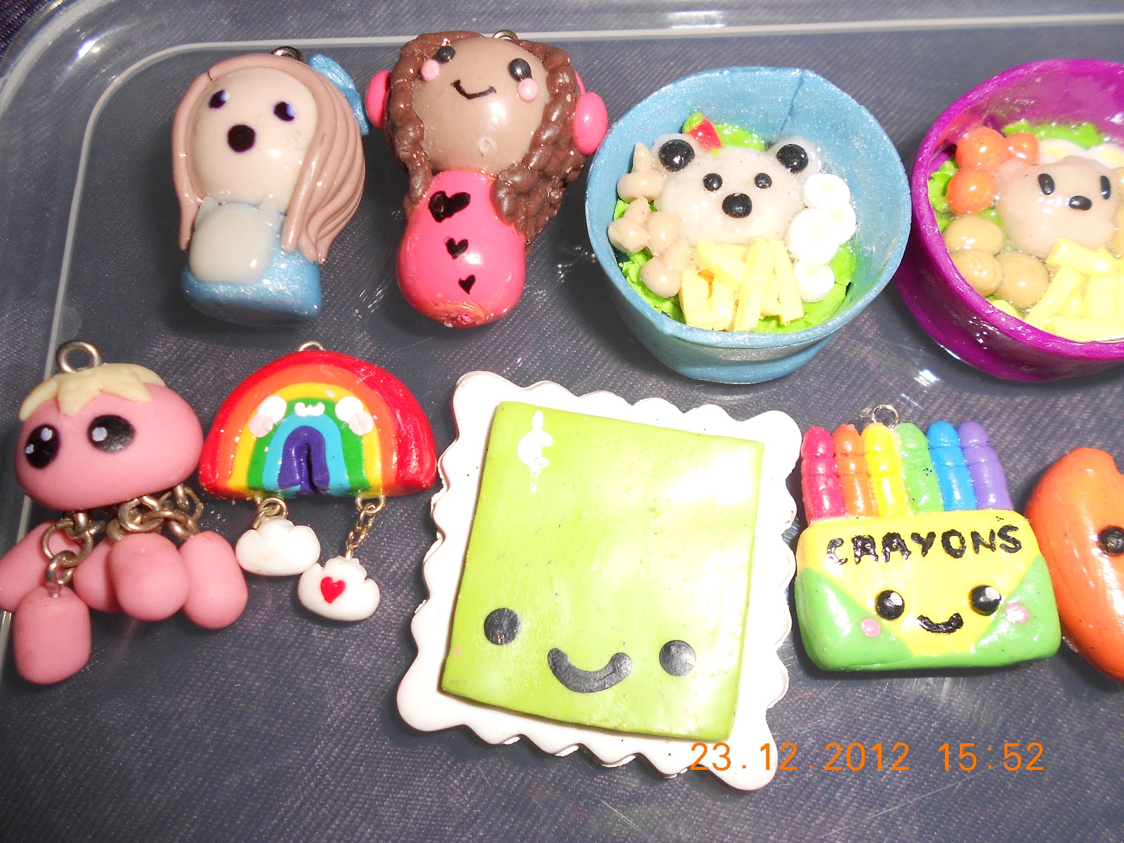 Kawaiimeetsstyle My Polymer clay / Air dry Clay Creations ( Some Of Them )