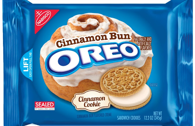 Cinnamon Bun Oreo cookies