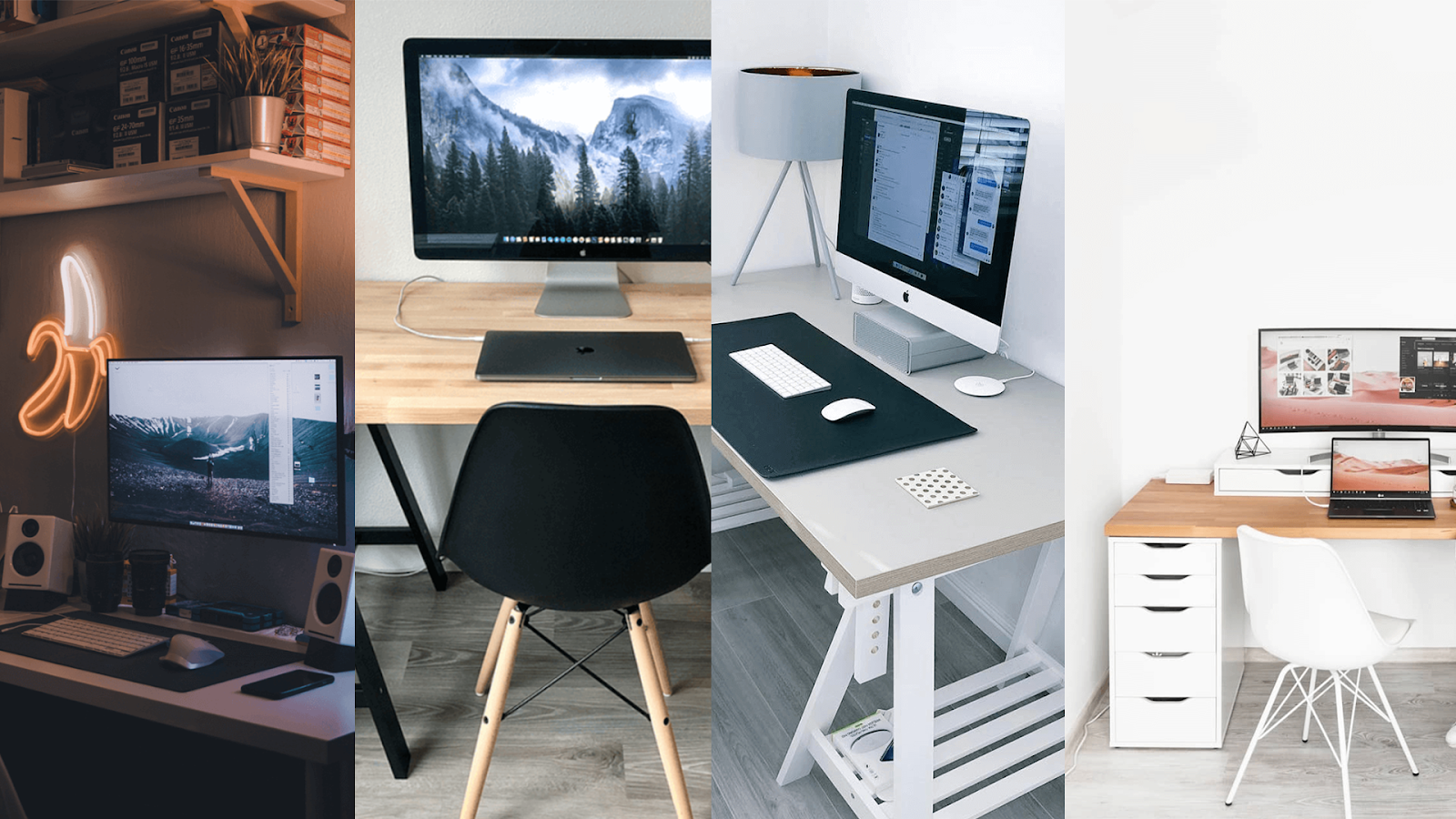 7 Best minimalist Desk Setups