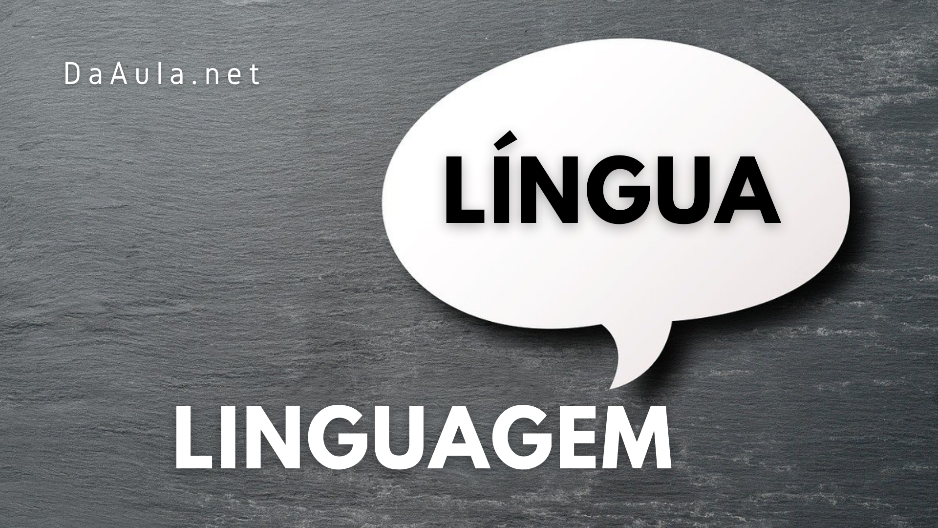 Qual a diferença entre língua e linguagem