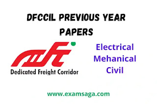 DFCCIL Previous Year Paper Pdf Of Junior Manager, Executive and Junior Executive Posts 1 EXAMSAGA