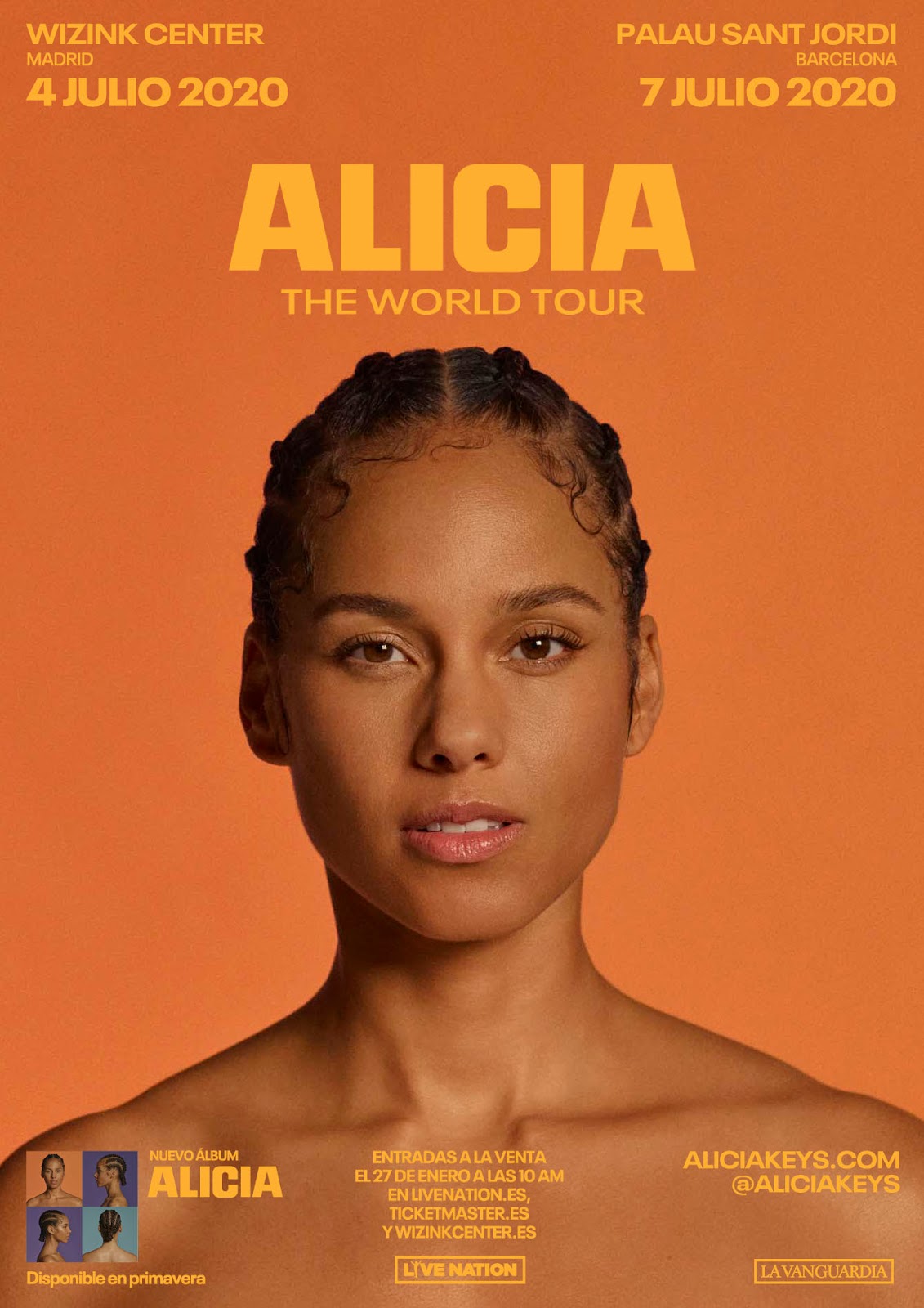 After Musiic: Alicia Keys anuncia dos conciertos en España: 4 de julio