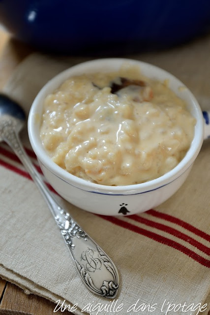 Riz au lait crémeux à l'ancienne (cuisson au four)