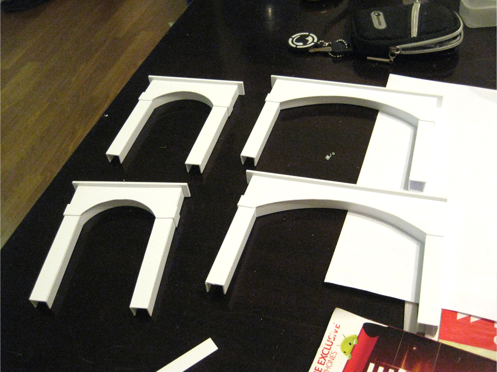 Tunnel Portals from Scratch TY'S MODEL RAILROAD