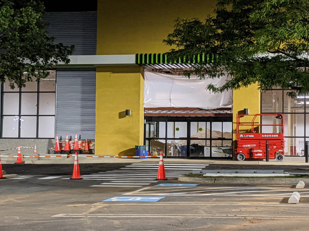 Rockville Nights Rockville Amazon Fresh grocery store construction