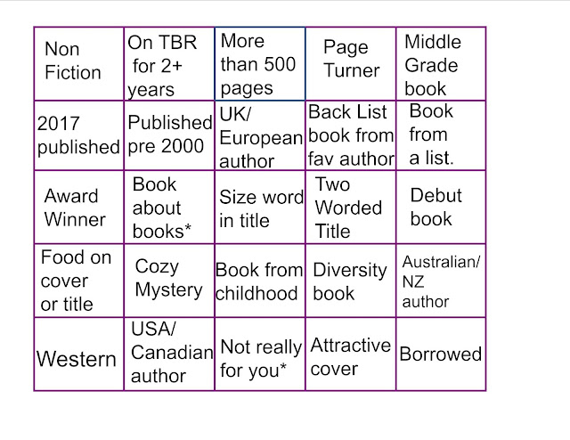 Reading Challenge 2017 topics Full House Reading Challenge 2017