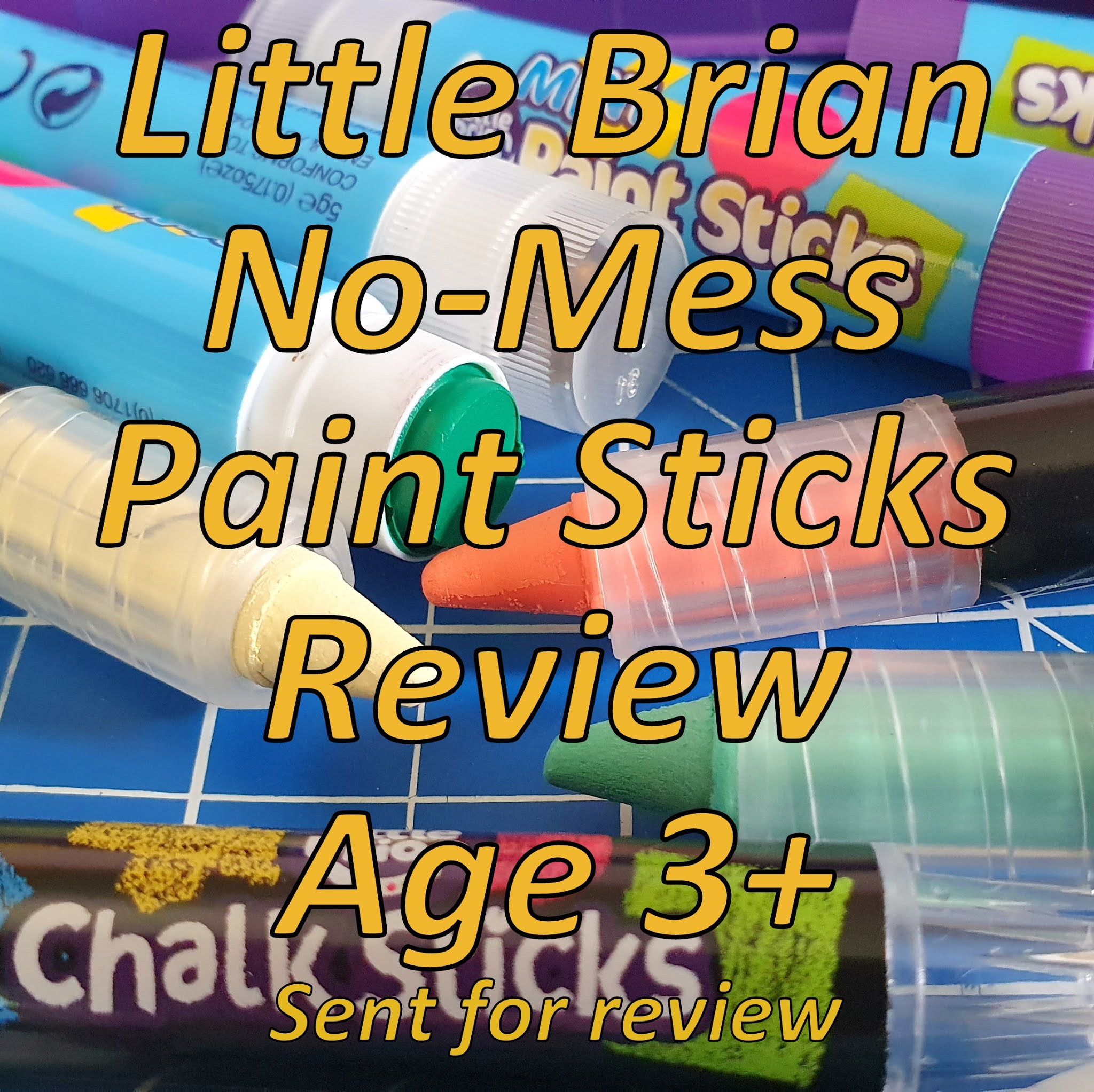 Little Brian Paint Sticks Review - Mess Free Crafts