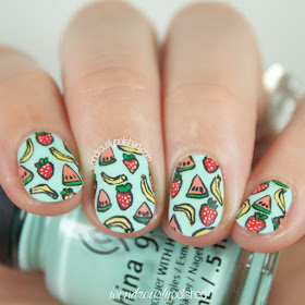 fruit nail art