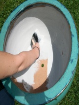 Sealing a Ceramic Planter