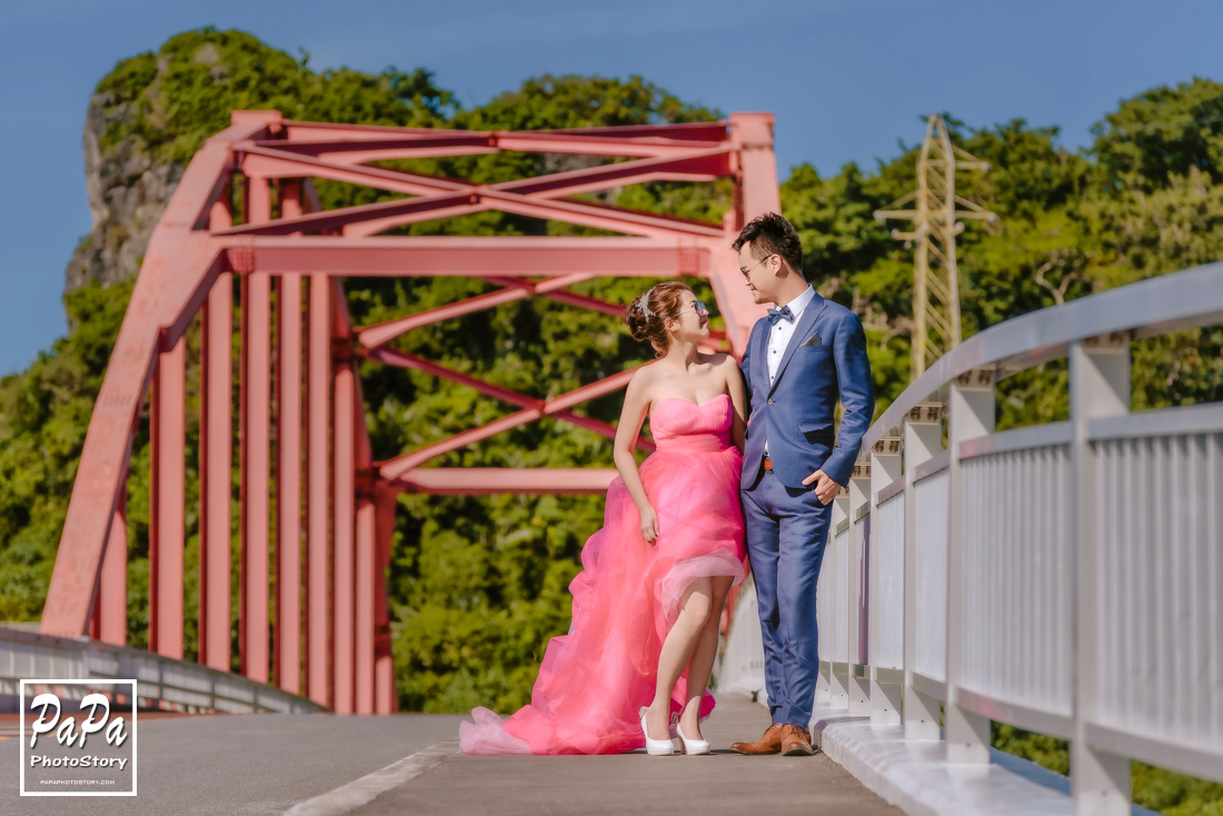 PAPA-PHOTO 沖繩自助婚紗,美國村,勝連城跡,伊計島,ESTINATE HOTEL,海中道路