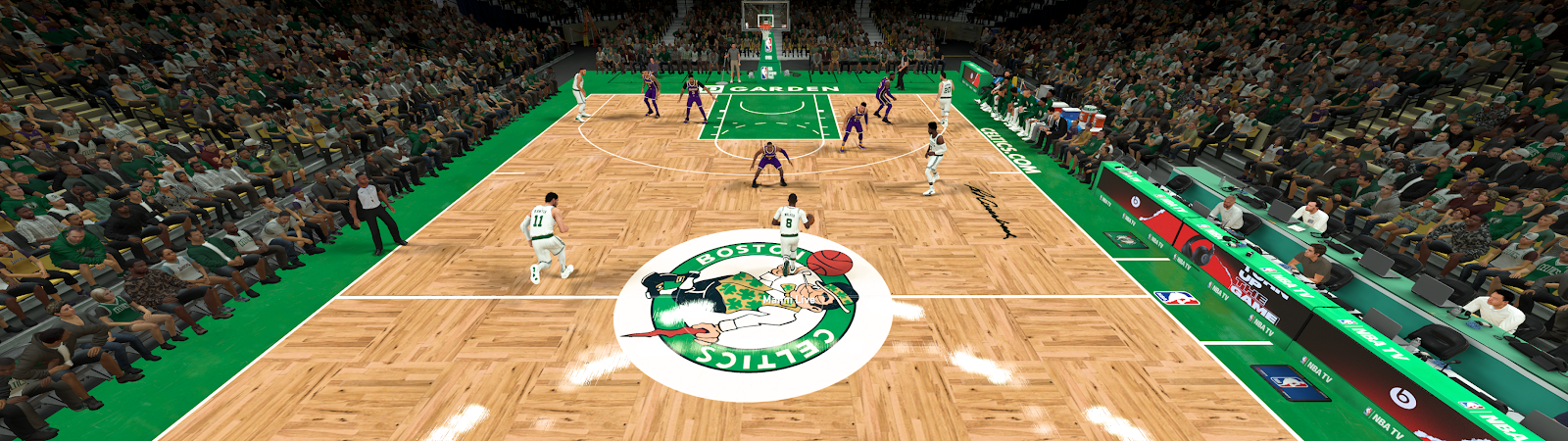 Manni Live 2k Patches Boston Celtics Td Garden 4k