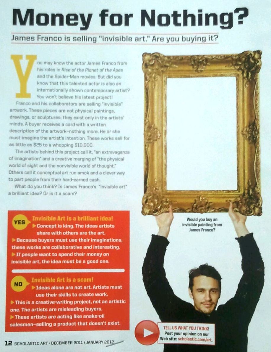 Art Julz James Franco....IS it ART or NOT?