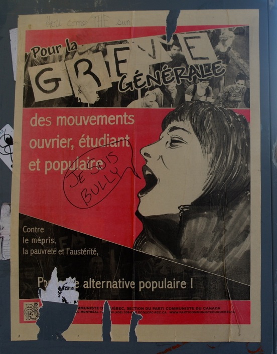 Tractothèque Montréal 2012 Parti communiste du Québec,