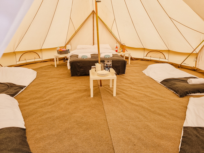 cloud nine glamping, family glamping, cotswolds glamping