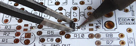 How to solder SMD JFET transistors
