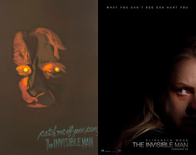 The Invisible Man Posters (1933 and 2020)