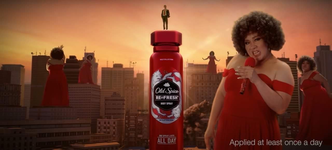 Old spice commercial Frenchie Dy