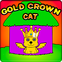 Gold Crown Cat Escape Wal…
