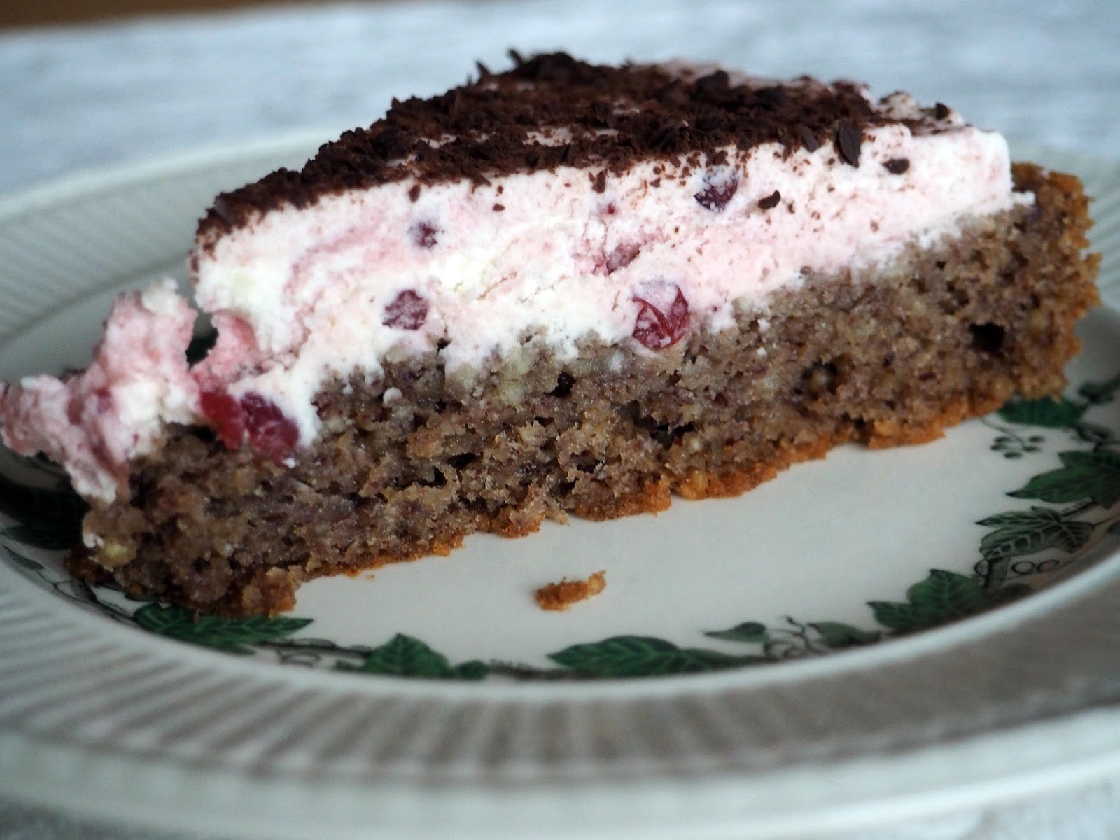 paradies und das: Preiselbeertorte