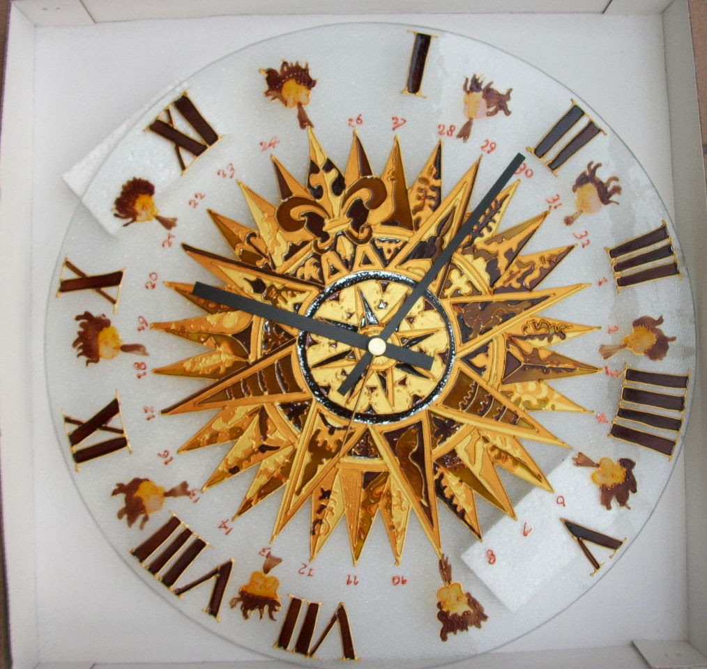 EricaClock ROSA DEI VENTI