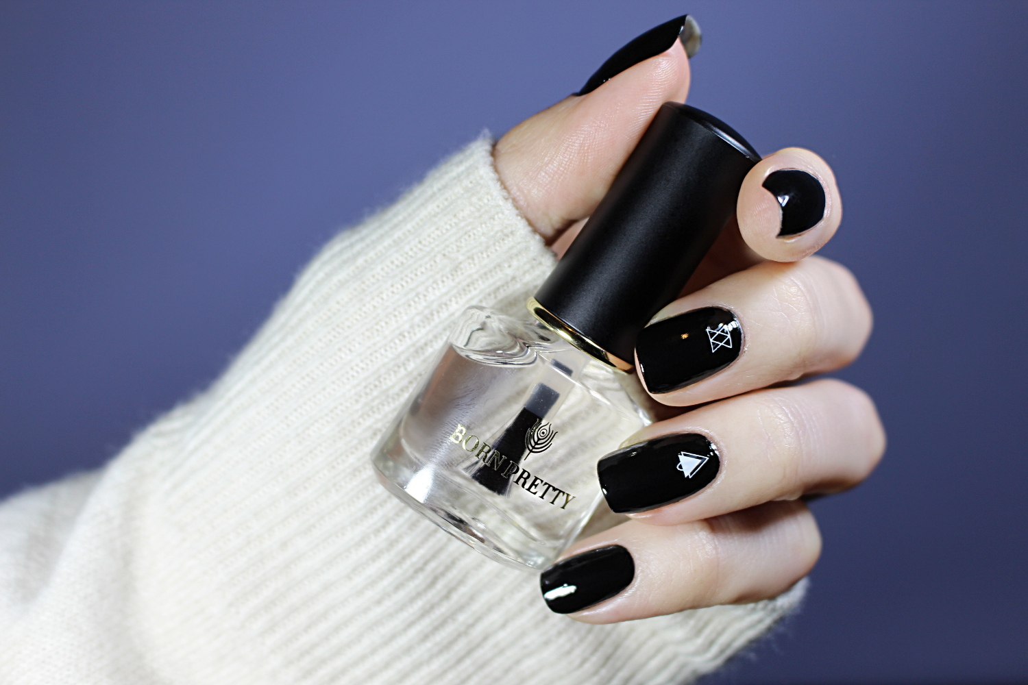 The Perfect Black Nail Polish for Basic Manicure? | Review & Swatches |  January Girl