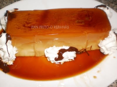  FLAN DE CHOCOLATE BLANCO 