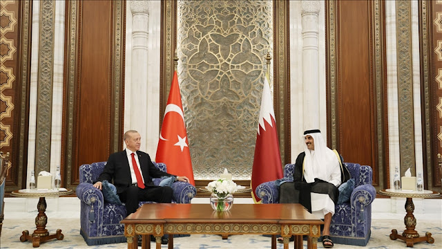 Erdoğan - Şeyh Temim bin Hamed Al Sani - Doha