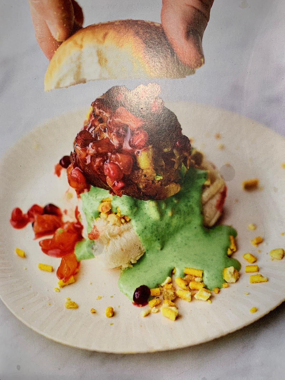 Jamie Oliver Indian Style Chip Butty (470 Calories)