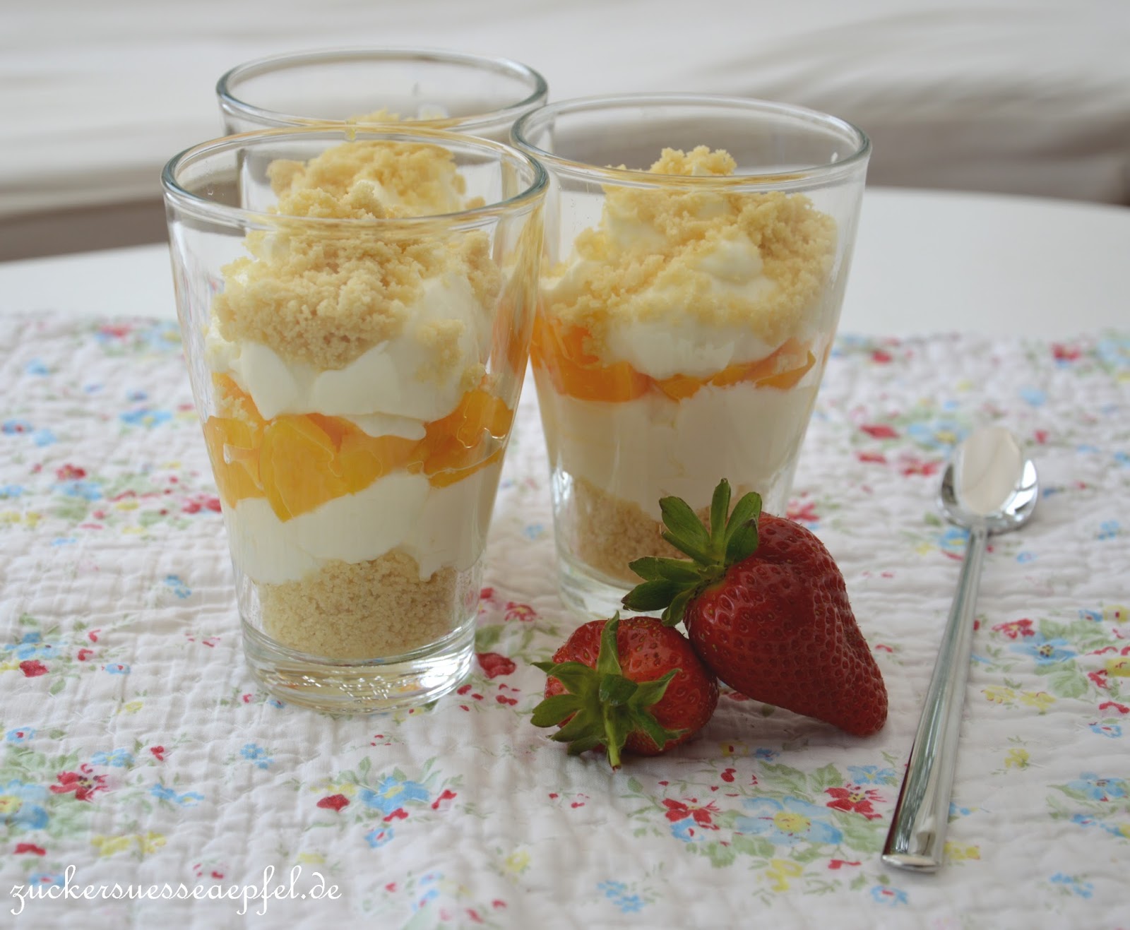 Der leckerste Kuchen im Glas, ganz ohne Backen... | ♥Zuckersüße Äpfel ...