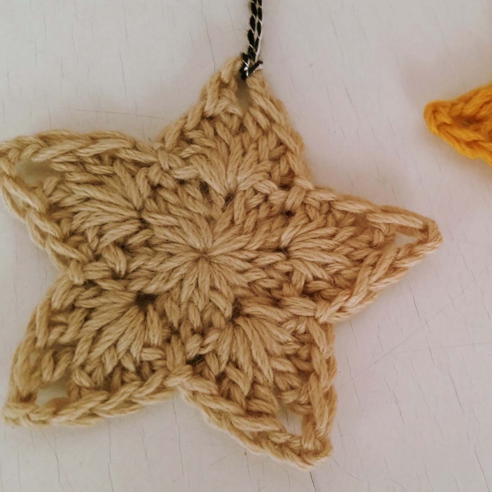 exagerar kiwi Preludio Estrellitas para el Árbol de Navidad a Crochet - Ahuyama Crochet