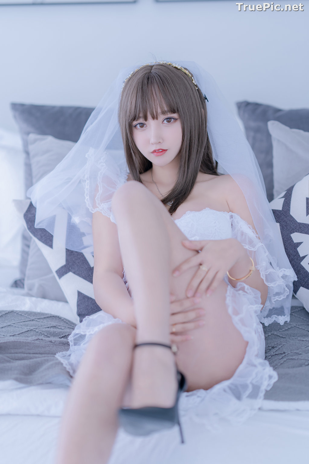 Image Chinese Cosplay Model - 过期米线线喵 (米線線sama) - Beautiful Sexy Bride - TruePic.net - Picture-41