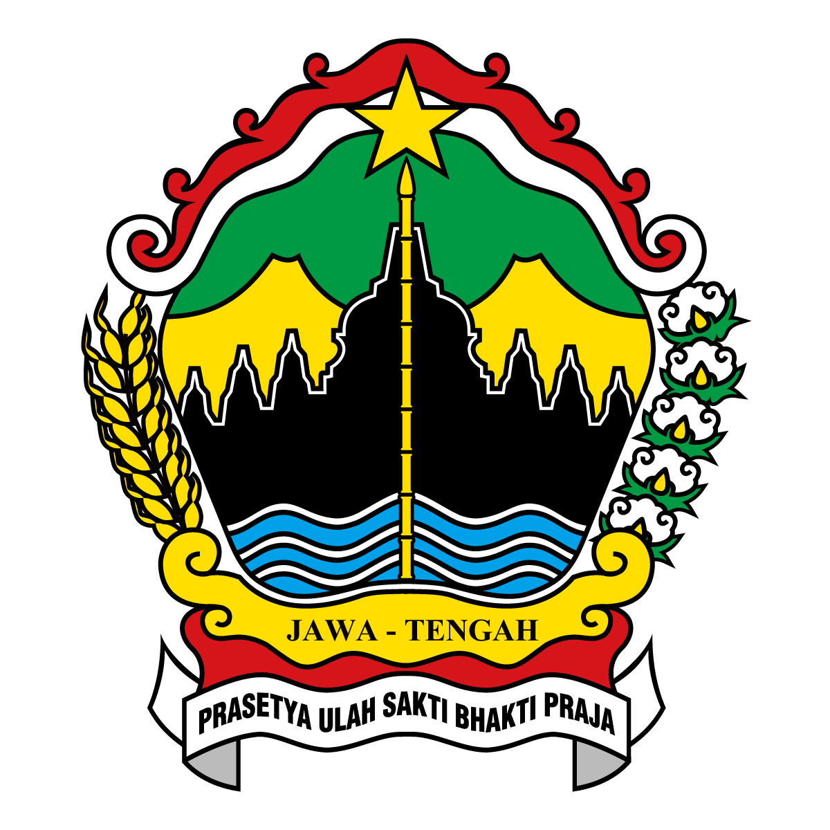 Jawa Tengah Logo Png Logo Provinsi Jawa Tengah Vector Format Cdr Png