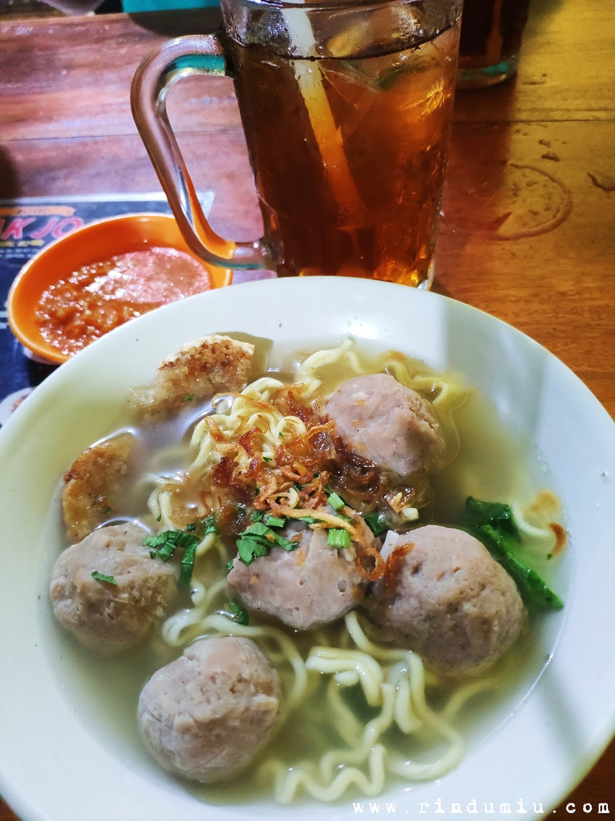 Yummy Bakso Babi at Warung Pak Jo Spesial B2 in Jogja Rindumiu