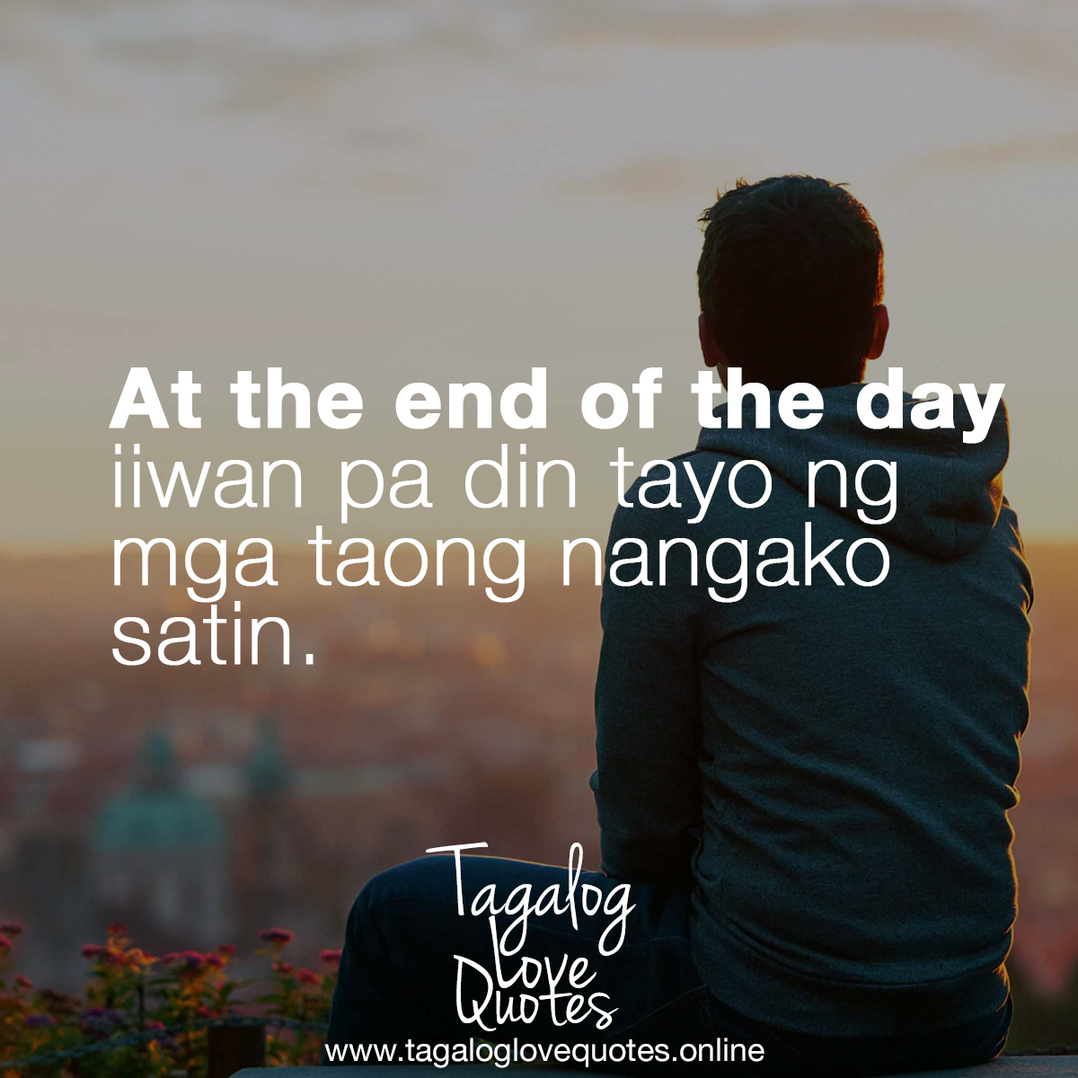 At the end of the day