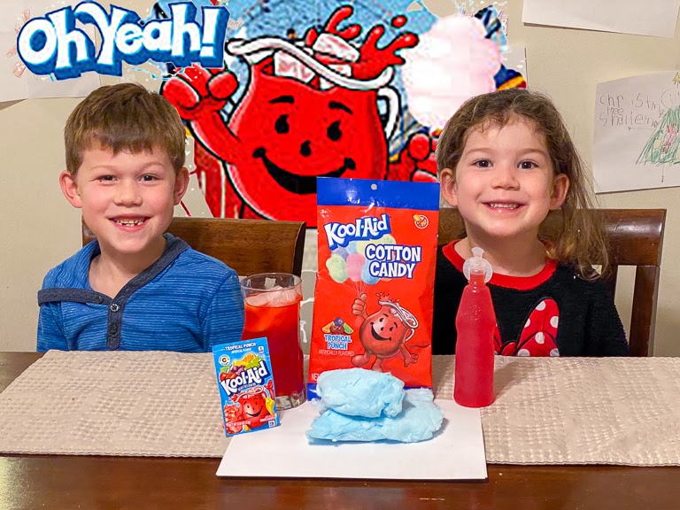 Tales of the Flowers KoolAid Tropical Punch Cotton Candy