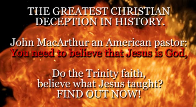 THE GREATEST CHRISTIAN DECEPTION IN HISTORY John MacArthur An American Pastor You Need To THE GREATEST CHRISTIAN DECEPTION IN HISTORY John MacArthur An American Pastor You Need To