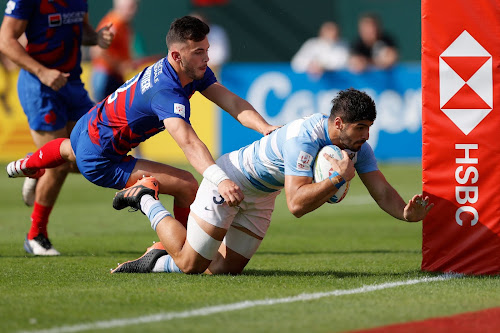 Los Pumas 7s, en cuartos de final del oro