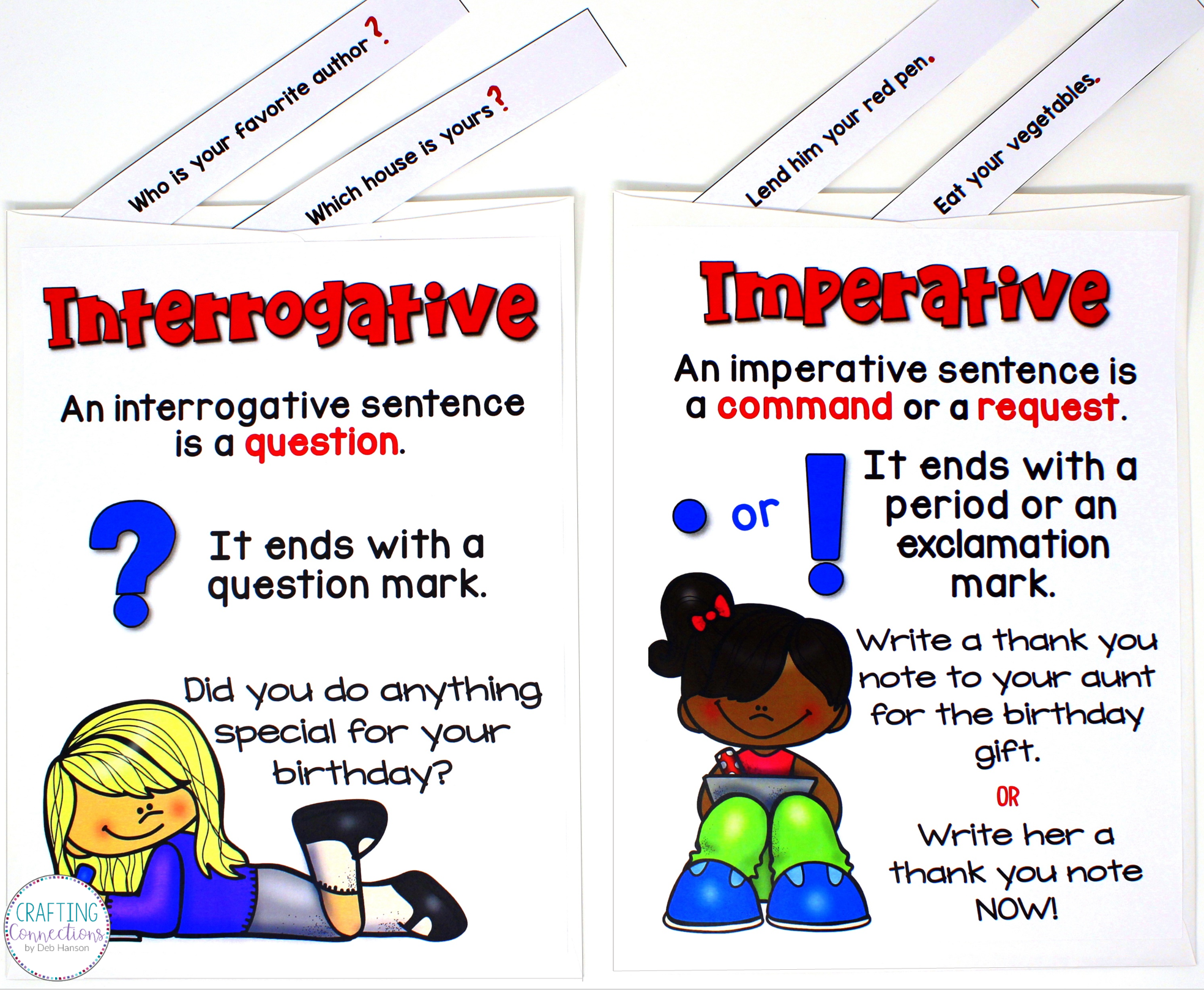 Imperative Interrogative Declarative And Exclamatory Sentences Worksheets
