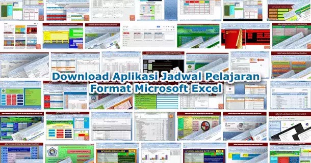 Download Aplikasi Jadwal Pelajaran Format Microsoft Excel Berkas Edukasi