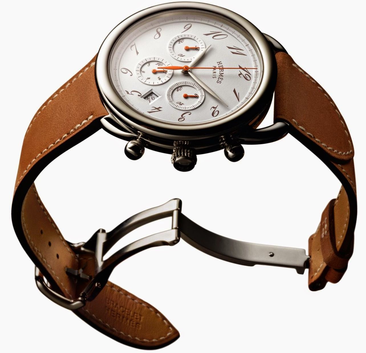 hermes arceau chronograph