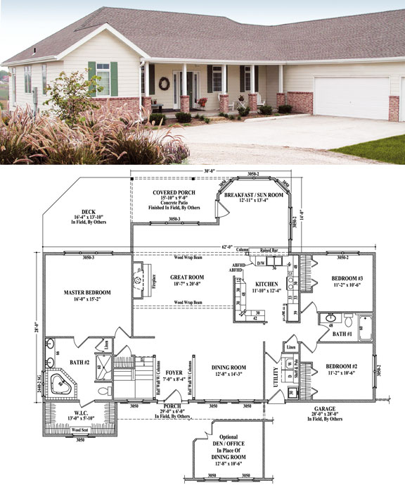 Prefab homes and modular homes in USA Wardcraft Homes